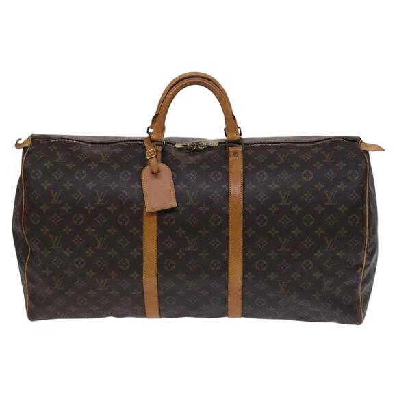LOUIS VUITTON Monogram Keepall 60 Boston Bag M41422 - Picture 13 of 16